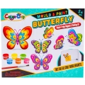 LT384 ZESTAW ZRÓB SAM MAGNESY MOTYLKI DIY MOTYLE MOTYL