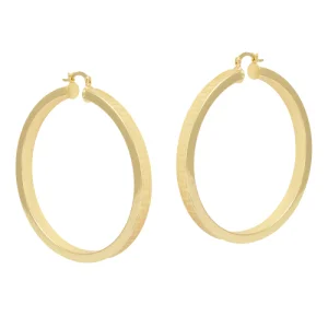 Kolczyki pozłacane , koła, grecki wzór na zewnętrznej stronie 23