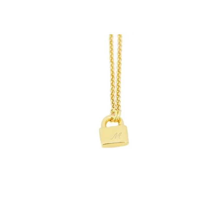 Kłódeczka z grawerem na łańcuszku premium (1.5cm)