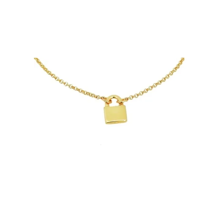 Kłódeczka na łańcuszku premium(1.5cm)