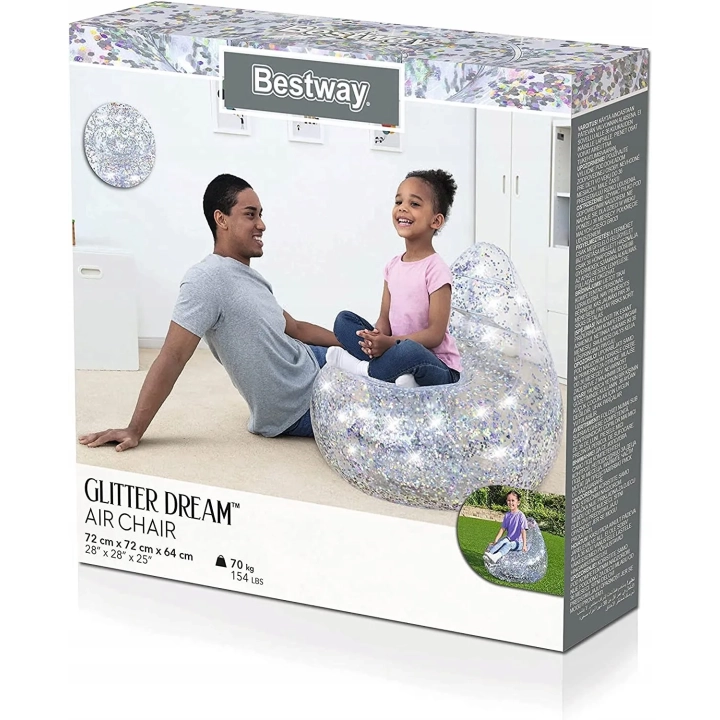 75105 BESTWAY FOTEL DMUCHANY PUFA DLA DZIECI