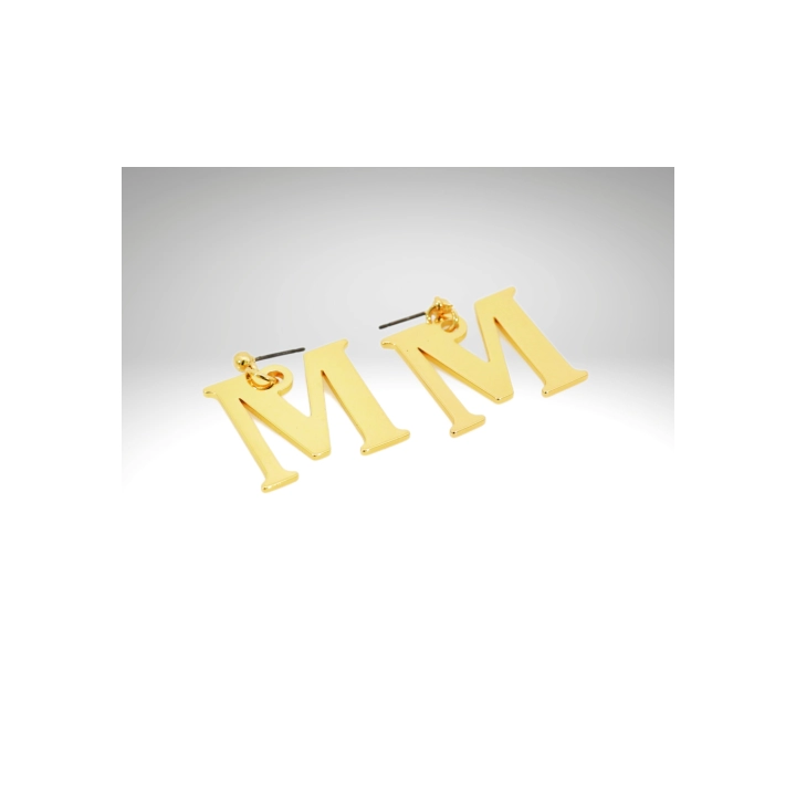 Kolczyki literki duże premium(3cm)