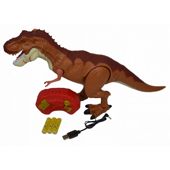 LT237 DINOZAUR STEROWANY RC Z PARĄ RYCZY CHODZI