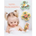 LT502 ZESTAW 3 SPINNERÓW DO ZABAWY SPINNER Z PRZYSSAWKĄ IDEALNE W PODRÓŻY