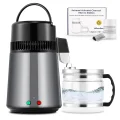 UŻYWANA Destylator wody Hanchen, stal nierdzewna 304, 750 W, 4 l, ciemnoszara