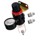 Filtr Odwadniacz Reduktor 1/8” do Kompresora Aerografu z Manometrem