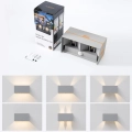 Zewnętrzna lampa CELAVY CE-1006C LED z czujnikiem ruchu lampa elewacyjna wodoodporna do ogrodu