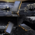 Powerbank solarny Promate SolarTank-20PDQi 20000mAh z latarką do podróży