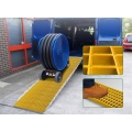 Stopnie schodowe przemysłowe z kraty FRP 240×1000×38 mm odporne na korozję