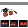 Komplet świateł tylnych CarBeam T12V 7 PIN kabel 7+2m 5 trybów pracy