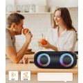 Głośnik Bluetooth NOTABRICK z oświetleniem RGB, 30 W, IPX7, czarny