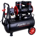 Kompresor bezolejowy Auarita 24L 2-tłokowy 1450W 8 bar - mobilny