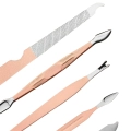 Zestaw do manicure i pedicure 24 narzędzi profesjonalny komplet do pielęgnacji paznokci rąk i stóp w domu lub salonie