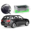 Model BMW X5 w skali 1:24 czarna kolekcjonerska miniatura luksusowego SUV-a