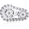 Fidget Spinner Koło Łańcuchowe Koło Zamachowe antystresowa zabawka z łożyskiem metalowa konstrukcja i płynny ruch