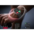 Smartwatch Fitpolo ID208Plus, ekranem 1,8'' IP68, ponad 110 trybów, czarny