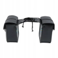 Torba motocyklowa 24х26х11 cm Czarna duża 2 szt wodoodporna sakwa boczna na motor lub skuter
