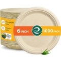 Talerzyki papierowe ECO SOUL 15cm biodegradowalne 1000 szt.