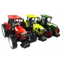 TRAKTOR Z PRZYCZEPĄ KIPER WYWROTKA OTWIERANA PRZYCZEPA 54 cm