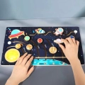 DREWNIANY LABIRYNT UKŁAD SŁONECZNY MONTESSORI PLANETY