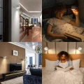 Lampa ścienna LED Feallive dotykowa 360° biała/ciepła akumulator