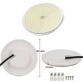Reflektor basenowy LED LyLmLe PAR56 35 W RGB IP68 pilot 12 V AC POWYSTAWOWY
