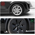 Nakładki na koła Tesla Model Y KAVANIC 19 cali matowe czarne 4 sztuki OEM 2020-2023 0030653