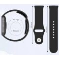 Pasek silikonowy do Huawei Watch Fit 4/4 Pro/3 sportowy regulowany wodoodporny
