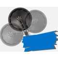 UŻYWANE Lusterko motocyklowe FENRIR 801-0505 okrągłe CNC antyodblaskowe