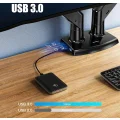 POWYSTAWOWY Uchwyt do dwóch monitorów HUANUO HNDS12 15-35