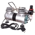Wydajny 40l/min Kompresor AS19-2 do Aerografu DWA TŁOKI Auto Stop 5,5bar
