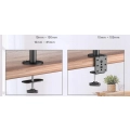 Uchwyt na dwa monitory BONTEC MDM002 13-27'', VESA 75/100 Powystawowy