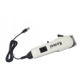 KM-809A KEMEI BEZPRZEWODOWA MASZYNKA DO STRZYŻENIA WŁOSÓW GOLARKA LCD USB