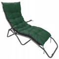 Poduszka ogrodowa 180x50 cm na leżak ławkę huśtawkę wodoodporna zielona