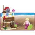 Klocki SLUBAN Plaża Surfing 84 el. M38-B0601