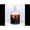 Karafka diamentowa RESTEQ 1L do whisky i alkoholi, elegancka forma