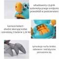 LT507 PEŁZAJĄCY KRAB INTERAKTYWNA ZABAWKA UCIEKAJĄCY KRAB CHODZI GRA MUZYKA