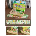 EDUKACYJNA TABLICA MAGNESY FARMA SKRZYNKA ZWIERZETA JHTOY-233