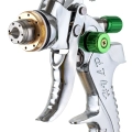 PISTOLET LAKIERNICZY 4X DYSZA HVLP 1.4 1.7 2.0 2.5 ZESTAW MALOWANIA 600ml