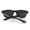 Okulary ajurwedyjskie do poprawy wzroku Pinhole czarne okulary treningowe do oczu