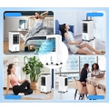 UŻYWANE Klimatyzator przenośny wodny 60W bez rury 6L z pilotem i timerem 7h