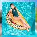 BESTWAY MATERAC DMUCHANY DO PŁYWANIA PLAŻA NA BASEN TACO DUŻY XXL
