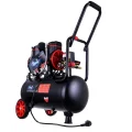 Kompresor bezolejowy Auarita 24L 2-tłokowy 1450W 8 bar - mobilny