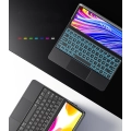 Etui z klawiaturą Earto do iPad Pro 12.9 (M2, 2024), 7 RGB, magnetyczne, QWERTY