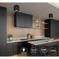 Oprawa natynkowa reflektor sufitowy GU10 Cube LED 230V 4 szt POWYSTAWOWY