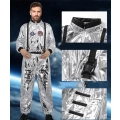Kostium astronauta srebrny unisex dla dorosłych karnawał S UWXOZO