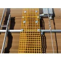 Stopnie schodowe przemysłowe z kraty FRP 240×1000×38 mm odporne na korozję