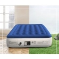 Materac dmuchany iDOO Model I-C-018, 203x152x33cm, niebieski