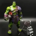 Figurka Hulk Ragnarok Figurka Avengers 20 cm detaliczna figurka kolekcjonerska z filmu Thor Ragnarok z ruchomymi częściami