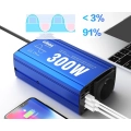 Adapter samochodowy GIANDEL PS-300C, 2x USB 4.8A, AC przetwornica napięcia z gniazdem sieciowym